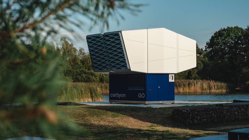 Demonstration machine carbyon at the High Tech Campus in Eindhoven