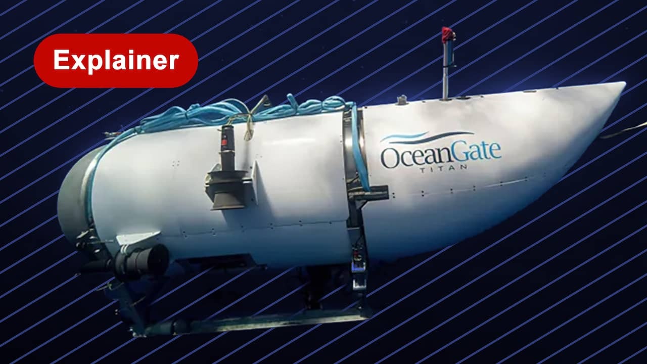 Image from video: Titanic-submarine imploded: This experiment shows how that works