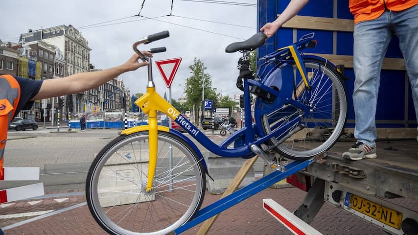 Renting OV bicycle is not possible at several stations due to a malfunction