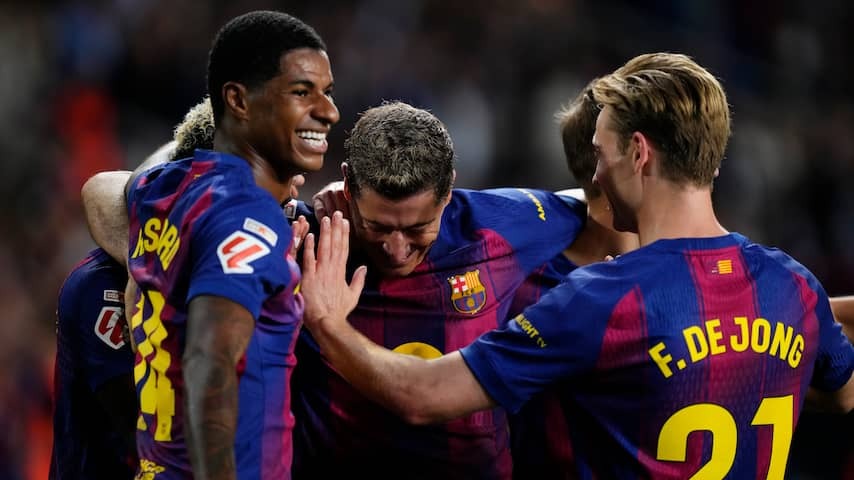 FC Barcelona and De Jong grab lead position in La Liga after difficult home win