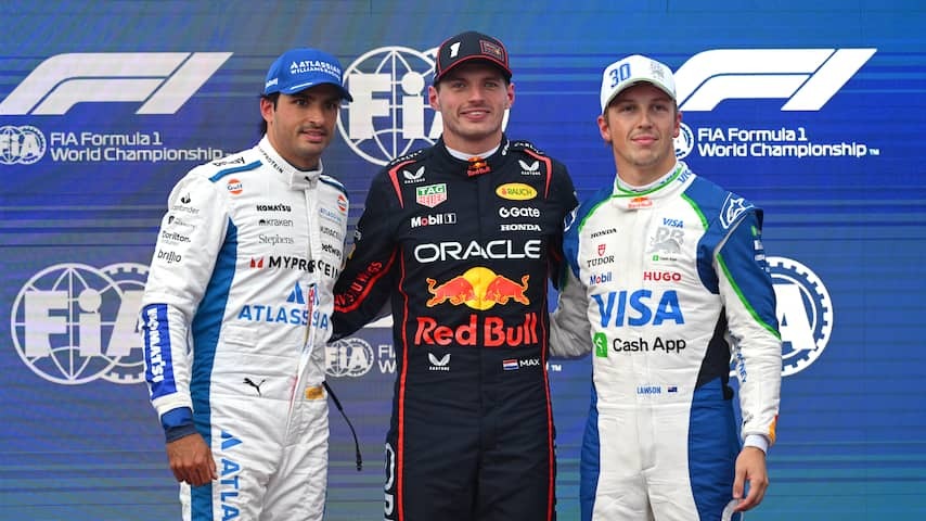 Lawson and Sainz enjoy a starting place in top three: 'No idea what happened'