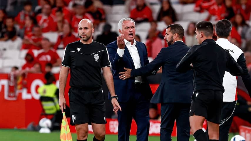 Portuguese Refereebond files a complaint against Mourinho after judgments