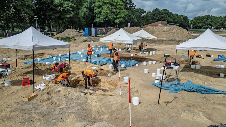 At least 130 medieval graves with jewelry and coins found in Nijmegen