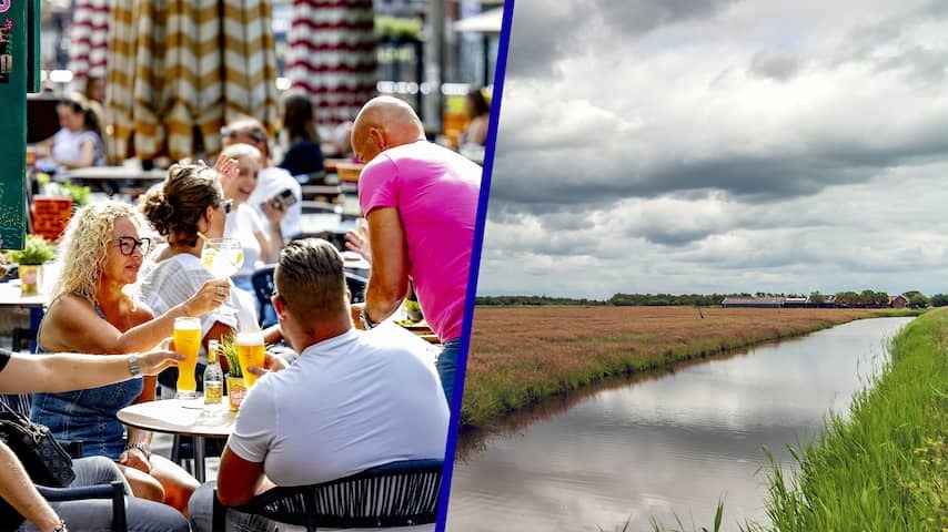Temperature difference of 10 degrees this weekend due to clouds and rain showers