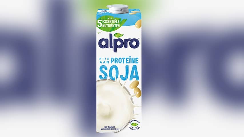 Advice not to drink Alpro Soyrink because of the chance of nausea