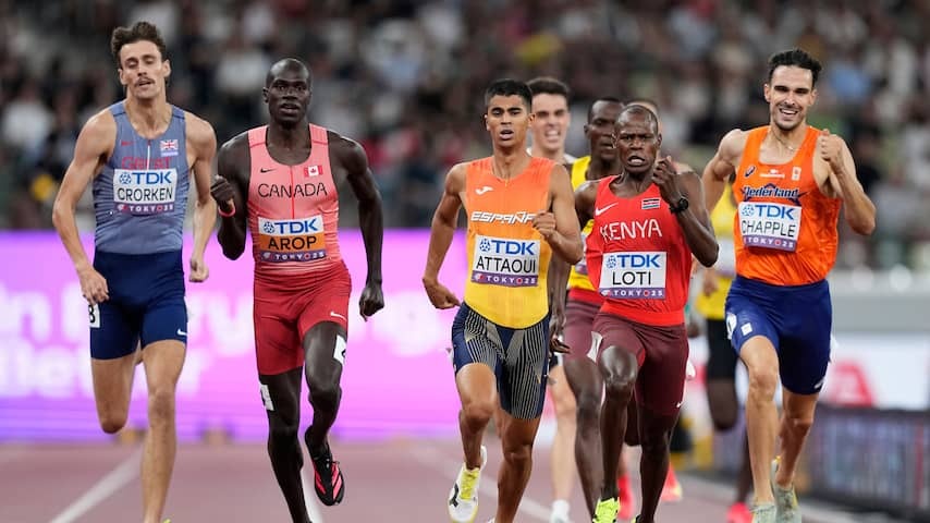 European indoor champion Chapple misses semi -finals World Cup at 0.06 seconds