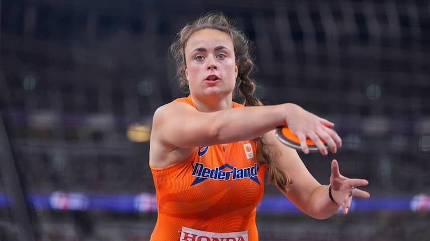 Van Klinken grabs World Cup silver and is the first Dutch woman with discus medal