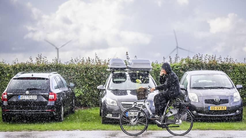 For the time being it is done with the summer weather: 'It will be pretty wet'