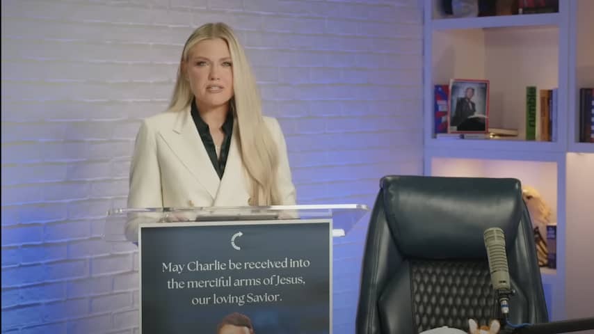 Widow of political activist Charlie Kirk promises to continue his mission