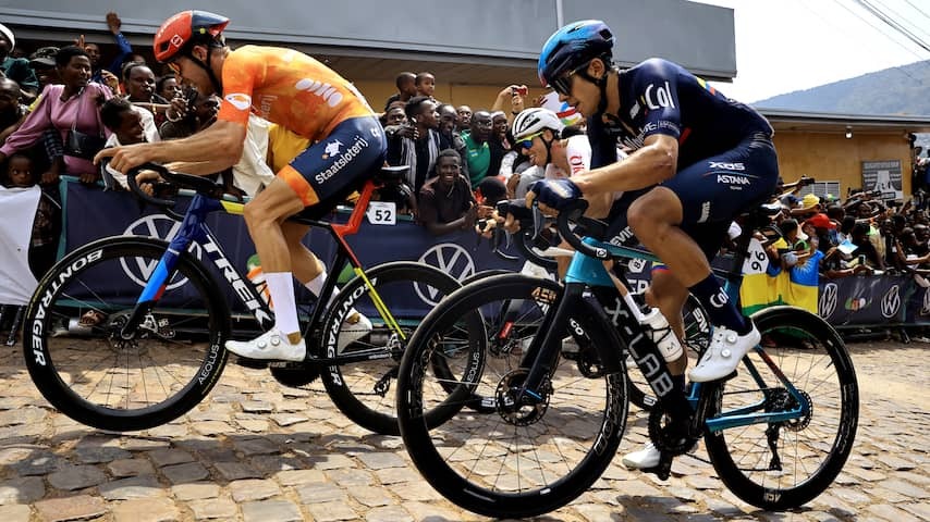 Thirty riders reach the finish at 'Bruut' World Championship: 'Had to grab the fence by Kramp'