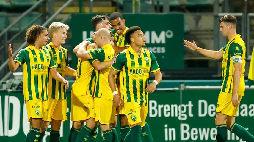 ADO Leader in KKD after victory over Almere City, top Oss player scores with fuss