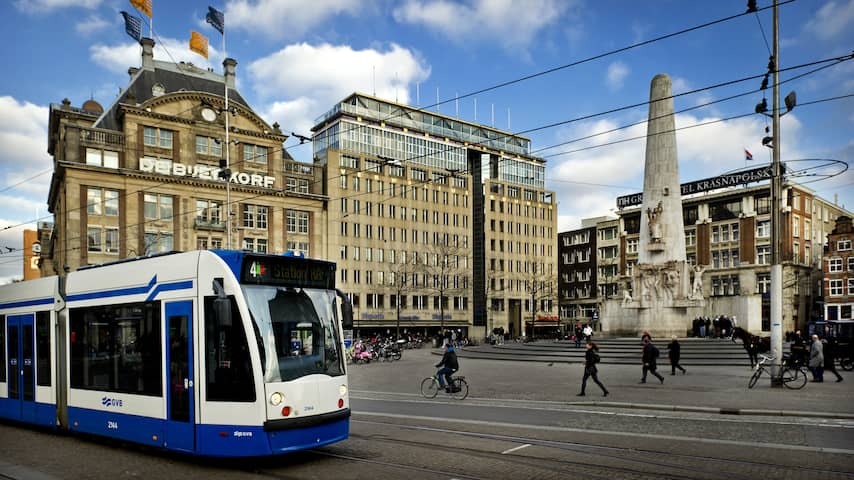 Amsterdam Wallen and Dam Safety Risico Area due to arms incidents