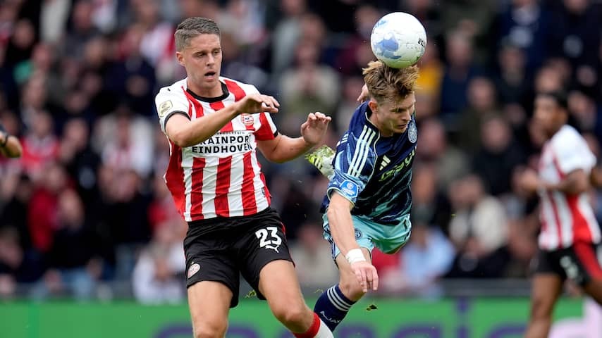 PSV and Ajax play immediately after late goals in entertaining Eredivisie topper