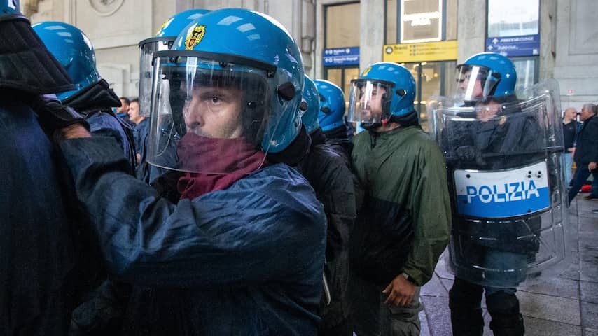 Around sixty police officers injured in pro-Palestinian protests in Milan