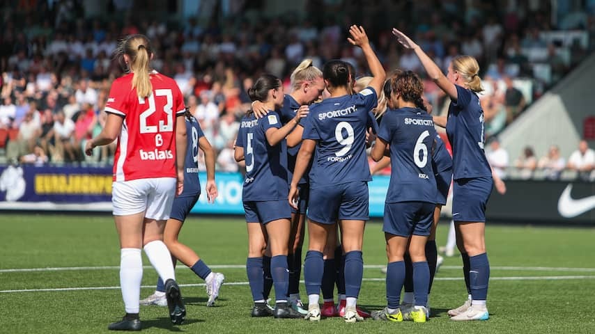 Hera United plays a draw against AZ Women in the first official match