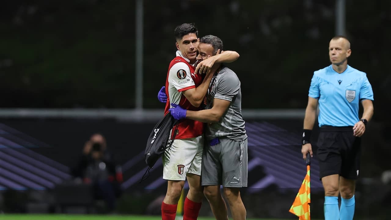 Image from video: This goal loses Feyenoord Europa League duel with Braga