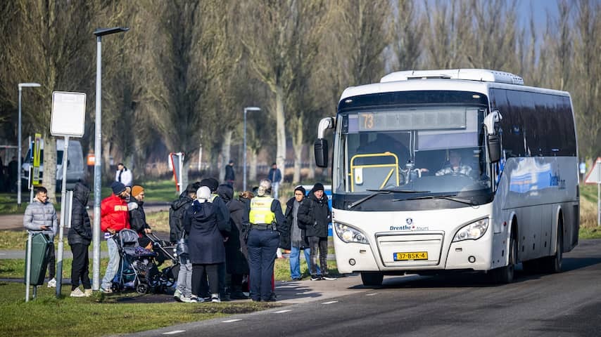 Number of asylum seekers Ter Apel drops under limit after transfer to church