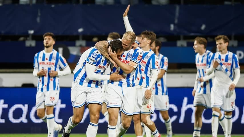 Heerenveen wins from Excelsior after spectacular final minutes with Pegel Kersten