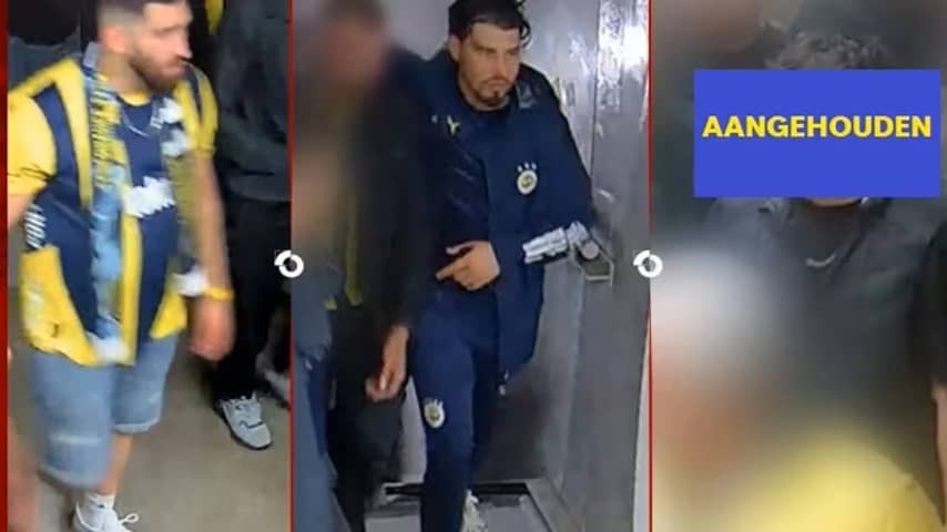 The suspect (21) reports himself after throwing a heavy pole on employee in the Kuip