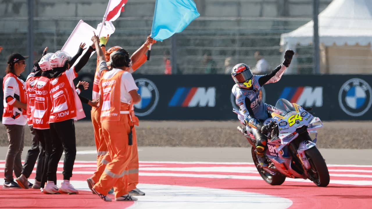 Image from Video: This is How Aldeguer Tok His Very First Victory in MotoGP