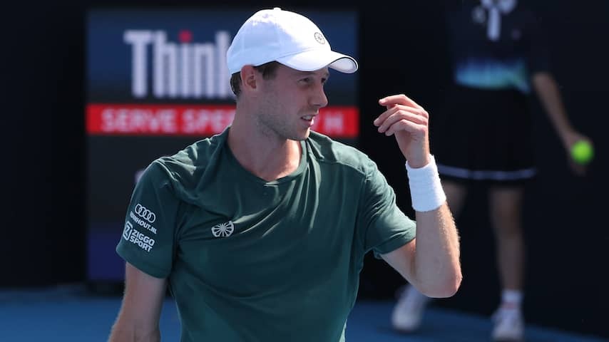 Van de Zandschulp is the lay of warning and loses in Shanghai