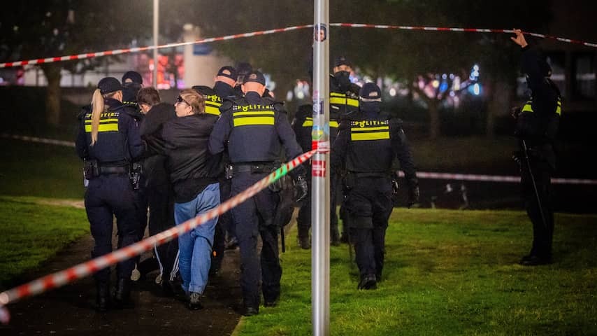 Risky occupation of Radboud building, 23 demonstrators arrested